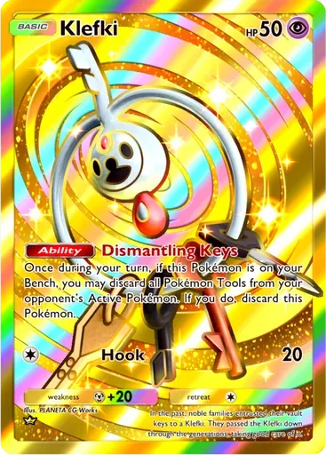Klefki card art (Mega Rising)