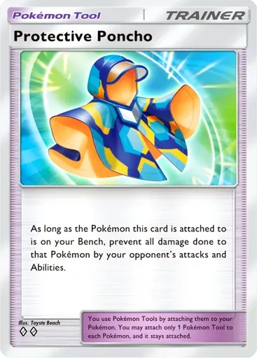 Protective Poncho card art (Fantastical Parade)