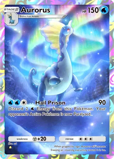 Aurorus card art (Fantastical Parade)