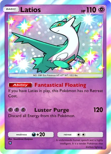 Latios card art (Fantastical Parade)