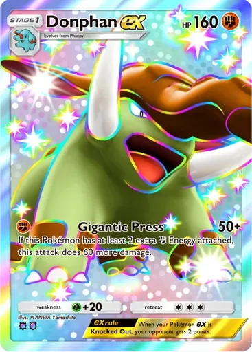 Donphan ex card art (Fantastical Parade)