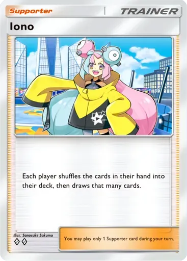 Iono card art (Paldean Wonders)