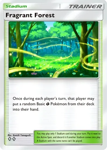 Fragrant Forest card art (Pulsing Aura)