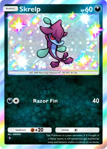 Skrelp card art (Pulsing Aura)