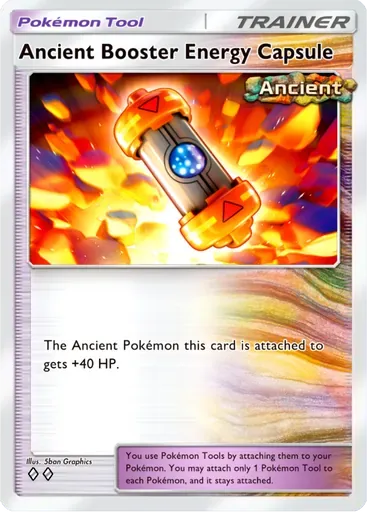 Ancient Booster Energy Capsule card art (Paradox Drive)