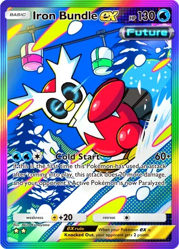 Iron Bundle ex card art (Paradox Drive)