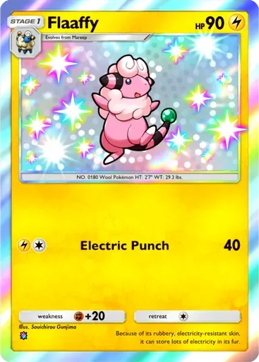 Flaaffy card art (Everyday Wonders)