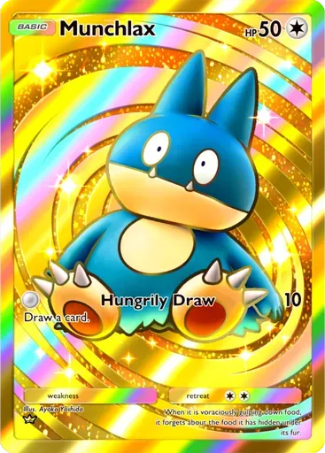 Munchlax card art (Everyday Wonders)