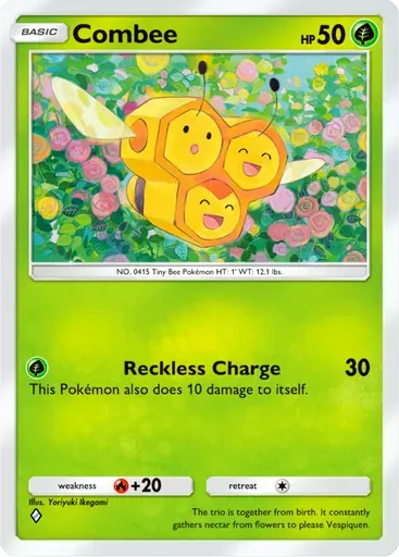 Combee card art (Ruler of the Skies)