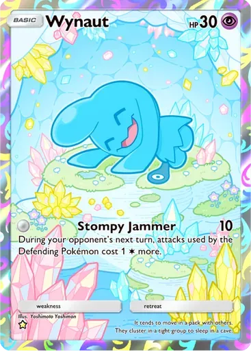 Wynaut card art (Ruler of the Skies)