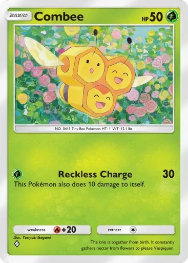 Combee card art (Deluxe Pack: Mega)