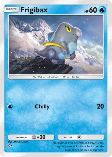 Frigibax card art (Deluxe Pack: Mega)