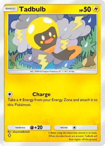Tadbulb card art (Deluxe Pack: Mega)