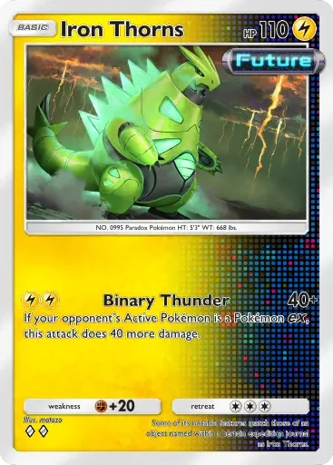 Iron Thorns card art (Deluxe Pack: Mega)