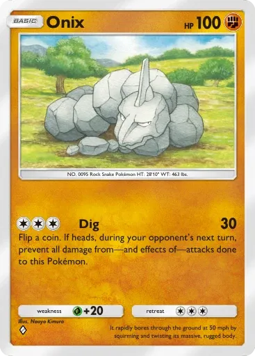 Onix card art (Deluxe Pack: Mega)