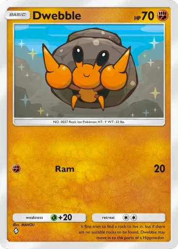 Dwebble card art (Deluxe Pack: Mega)