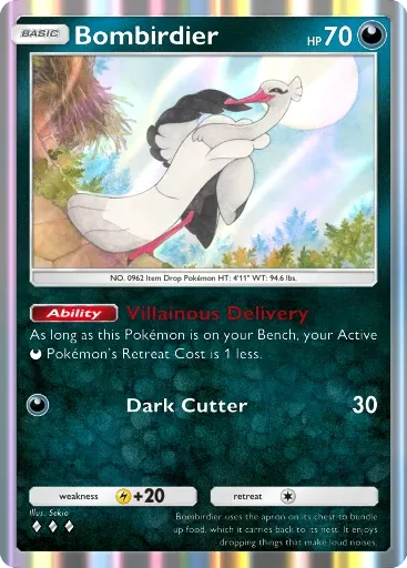 Bombirdier card art (Deluxe Pack: Mega)