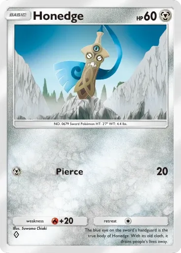 Honedge card art (Deluxe Pack: Mega)