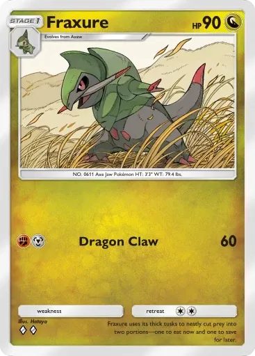 Fraxure card art (Deluxe Pack: Mega)