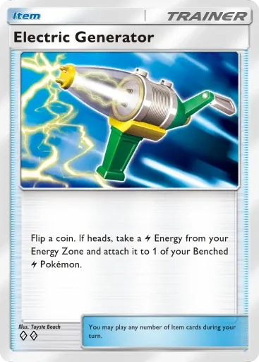 Electric Generator card art (Deluxe Pack: Mega)