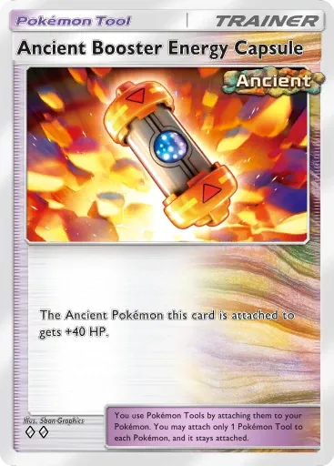 Ancient Booster Energy Capsule card art (Deluxe Pack: Mega)