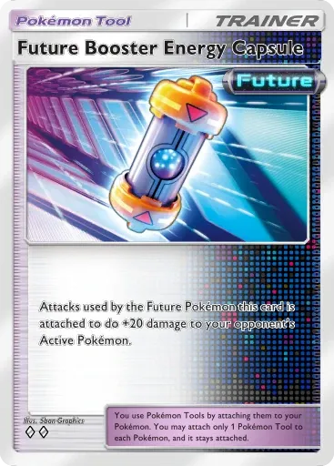 Future Booster Energy Capsule card art (Deluxe Pack: Mega)