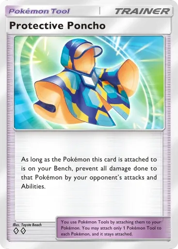 Protective Poncho card art (Deluxe Pack: Mega)