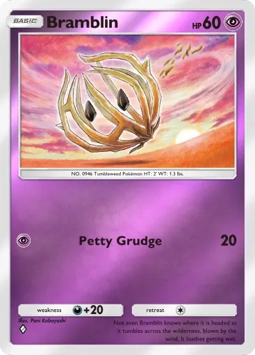 Bramblin card art (Deluxe Pack: Mega)