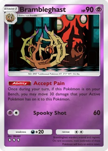Brambleghast card art (Deluxe Pack: Mega)