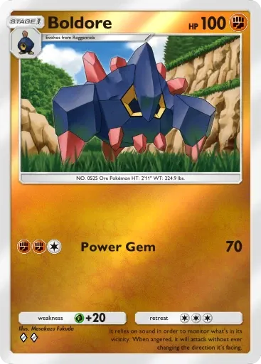Boldore card art (Deluxe Pack: Mega)