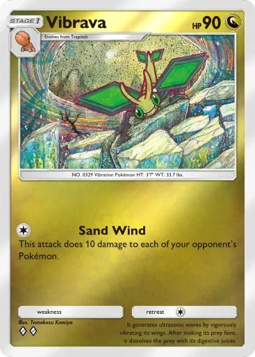 Vibrava card art (Deluxe Pack: Mega)