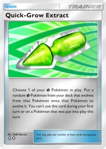 Quick-Grow Extract card art (Deluxe Pack: Mega)