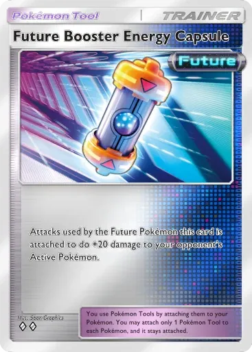 Future Booster Energy Capsule card art (Deluxe Pack: Mega)
