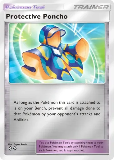 Protective Poncho card art (Deluxe Pack: Mega)