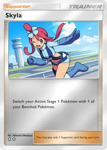 Skyla card art (Deluxe Pack: Mega)