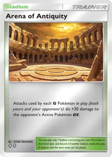Arena of Antiquity card art (Deluxe Pack: Mega)