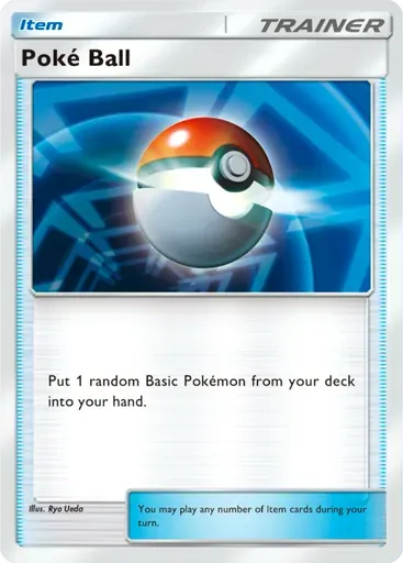 Poké Ball card art (Promo-A)