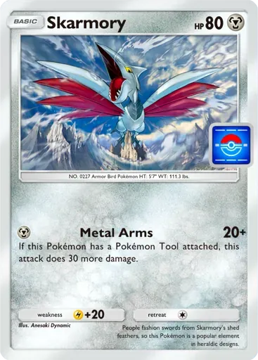 Skarmory card art (Promo-A)