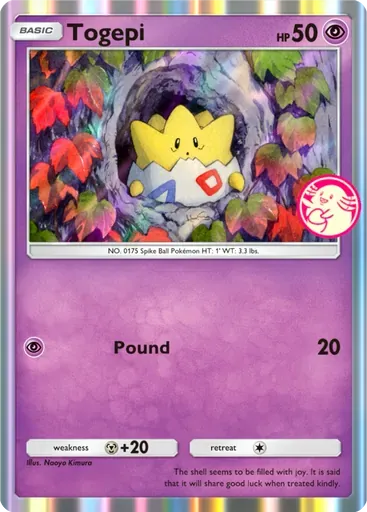 Togepi card art (Promo-A)
