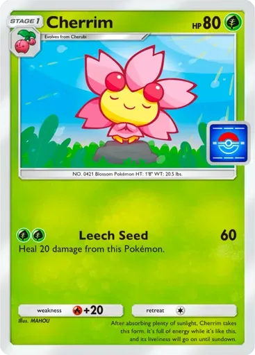 Cherrim card art (Promo-A)