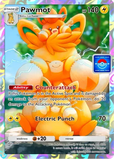 Pawmot card art (Promo-A)