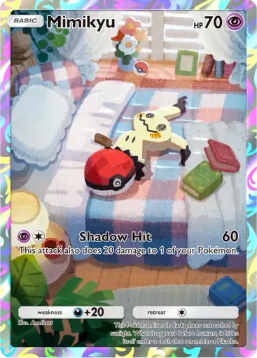 Mimikyu card art (Promo-A)