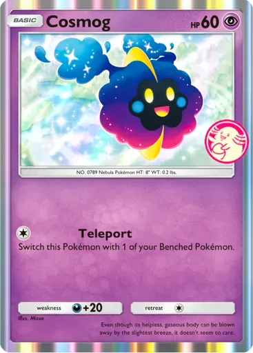 Cosmog card art (Promo-A)