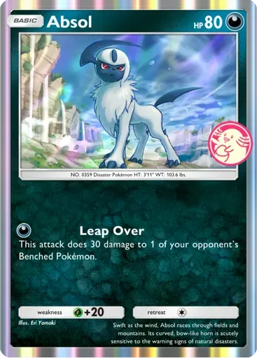 Absol card art (Promo-A)
