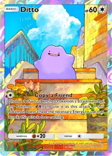 Ditto card art (Promo-B)