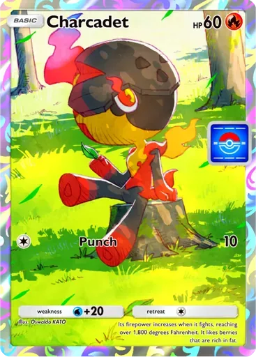Charcadet card art (Promo-B)