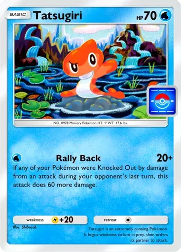 Tatsugiri card art (Promo-B)