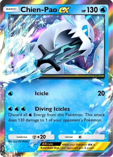 Chien-Pao ex card art (Promo-B)