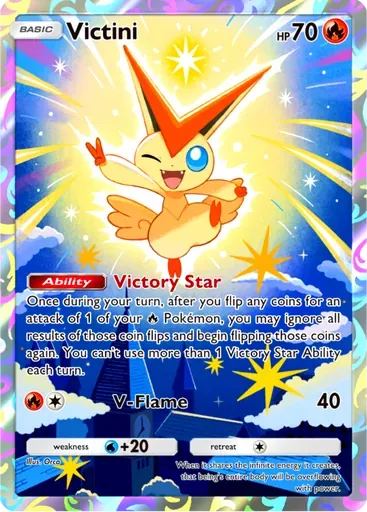 Victini card art (Promo-B)