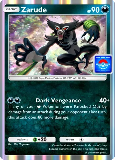 Zarude card art (Promo-B)